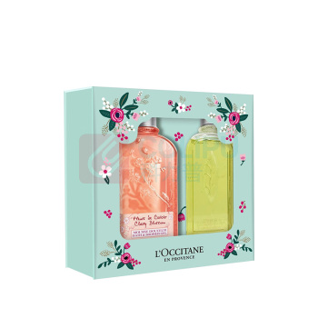 欧舒丹 L'OCCITANE 经典沐浴套盒 (樱花+马鞭草)