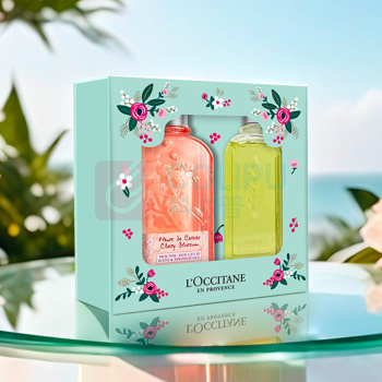 欧舒丹 L'OCCITANE 经典沐浴套盒 (樱花+马鞭草)