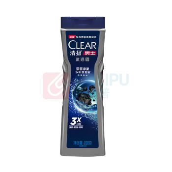 清扬 CLEAR 沐浴露 男士平衡控油 200G 深层净澈Y21