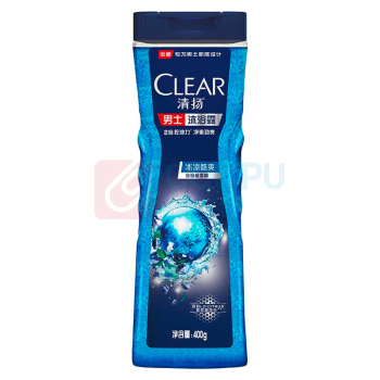 清扬 CLEAR 沐浴露 男士平衡控油 400G 冰凉酷爽Y21