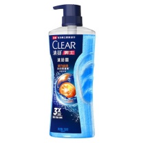 清扬 CLEAR 男士平衡控油沐浴露 活力运动型 700g 磨砂颗粒含牛磺酸