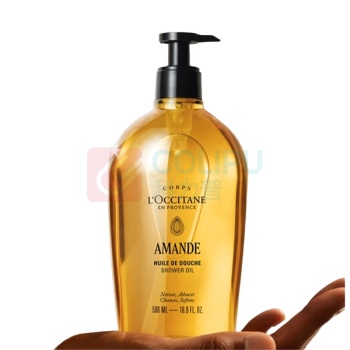 欧舒丹 L'OCCITANE 沐浴油 甜扁桃味 500ml/瓶 新老包装交替发货