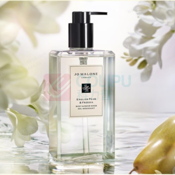 祖玛珑 jomalone 英国梨与小苍兰 沐浴露 500ml 配专柜礼盒礼袋