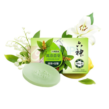 六神 绿茶甘草香皂 108g*3块/组
