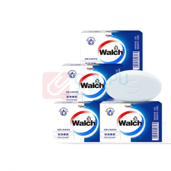 威露士 Walch 健康香皂 丝滑柔肤 125g*4块/组