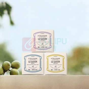 欧舒丹 L'OCCITANE 王牌香氛皂 3块/组 乳木果香100g+薰衣草香100g+马鞭草香100g