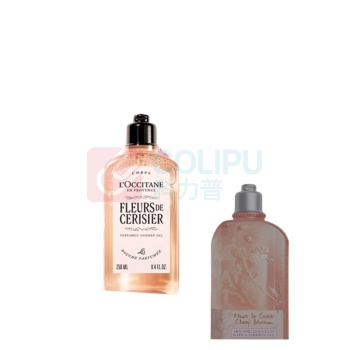 欧舒丹 L'OCCITANE 甜蜜樱花沐浴露 250ml/瓶 36瓶/箱 新老包装随机发货