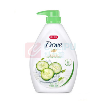 多芬 Dove 沐浴露 (清新水透) 720g/瓶 12瓶/箱 (720g、730g随机发货)
