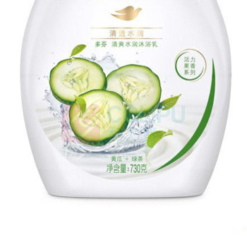 多芬 Dove 沐浴露 (清新水透) 720g/瓶 12瓶/箱 (720g、730g随机发货)