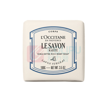 欧舒丹 L'OCCITANE 乳木果牛奶味洁肤皂 100g/块 32块/箱