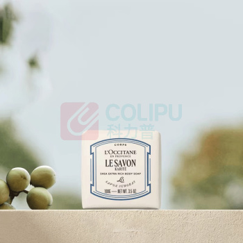 欧舒丹 L'OCCITANE 乳木果牛奶味洁肤皂 100g/块 32块/箱
