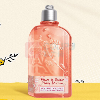 欧舒丹 L'OCCITANE 甜蜜樱花沐浴露 滋润保湿留香 沐浴啫喱 250ml