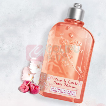 欧舒丹 L'OCCITANE 甜蜜樱花沐浴露 滋润保湿留香 沐浴啫喱 250ml