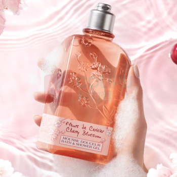 欧舒丹 L'OCCITANE 甜蜜樱花沐浴露 滋润保湿留香 沐浴啫喱 250ml