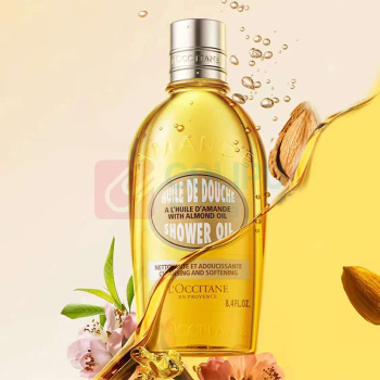 欧舒丹 L'OCCITANE 甜扁桃紧致沐浴油 沐浴露 250ML