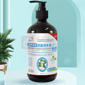洗得宝 洗手液 XDB-XSY0522 480ml/瓶 茉莉花香 (棕)