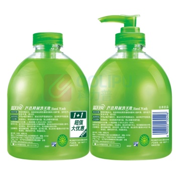 蓝月亮 洗手液两件套 芦荟抑菌 500g/瓶+500g/瓶(瓶装+瓶补) 6套/箱