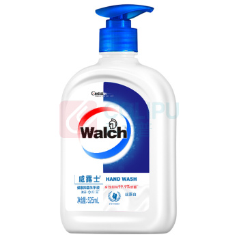 威露士 Walch 健康抑菌洗手液丝蛋白 健康抑菌 525ml/瓶 12瓶/箱 (新老包装随机)