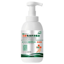 洗得宝 不含酒精免洗洗手液 手消毒液 500ml 无醇免洗泡沫手消 一瓶