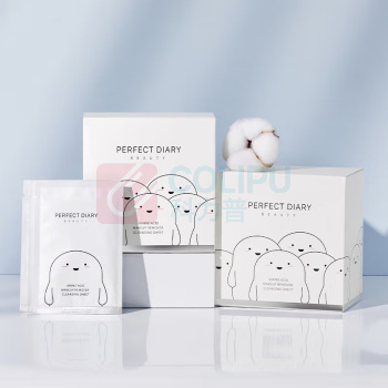 完美日记 PERFECT DIARY 白胖子卸妆湿巾 30片/盒 (20盒起订)