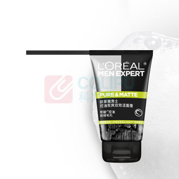 欧莱雅 L'OREAL 炭爽双效控油洗面奶 100ml/支