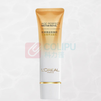 欧莱雅 L'OREAL 洁面乳 金致臻颜花蜜奢养 125ml
