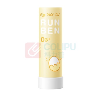 润本 RUNBEN 蛋黄油特护润唇膏 无香型 4.2g/支