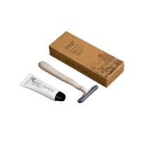 杜克恩 刮脸刀 DKETXD-001 牛皮纸卡盒剃须刀含剃须泡10ml (牛皮纸色)