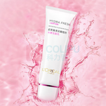 欧莱雅 L'OREAL 清润葡萄籽水嫩洁面乳 125ml