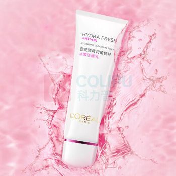 欧莱雅 L'OREAL 清润葡萄籽水嫩洁面乳 125ml