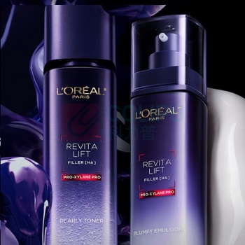 欧莱雅 L'OREAL 晶露 复颜玻尿酸水光充盈 130ml