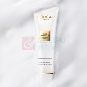 欧莱雅 L'OREAL 洁颜乳 金致臻颜花蜜胶原 125ml