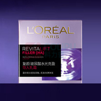 欧莱雅 L'OREAL 导入乳霜 复颜玻尿酸水光充盈 50ml