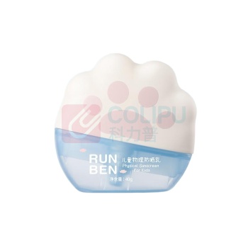 润本 RUNBEN 儿童物理防晒乳 40g 宝宝户外专用防晒隔离紫外线防晒霜SPF30 PA+++