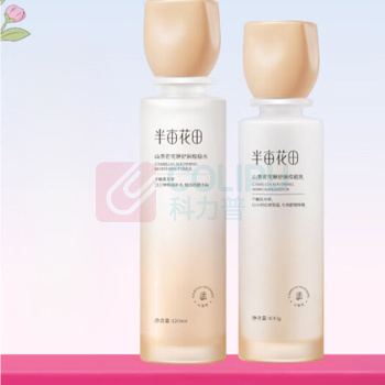 半亩花田 花酵舒润维稳水乳组合 山茶花 100g+120ml