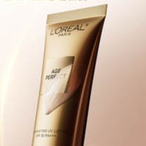 欧莱雅 L'OREAL 防晒霜 金致牡丹 30ml SPF35 粉妍防晒乳隔离霜美白(配礼袋)