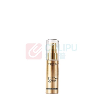 欧莱雅 L'OREAL 防晒霜 小金管 30ml*2 隔离护肤 新老包装随机发(配礼袋)