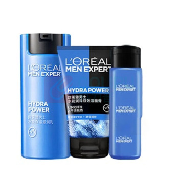 欧莱雅 L'OREAL 保湿乳 补水控油淡纹保湿 醒肤露50ml+滋润乳50ml 2瓶/套