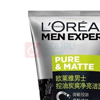 欧莱雅 L'OREAL 男士洁面膏 (控油炭爽净亮) 100ml/瓶