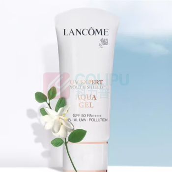 兰蔻 LANCOME 小白管防晒霜30ml轻透水漾防晒乳SPF50 PA++++ 化妆品护肤品套装盒 保湿清爽隔离