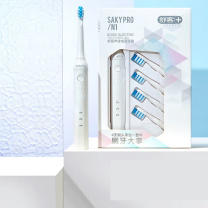 舒客 Saky 成人声波电动牙刷 N1 皓月白 Skay pro N1