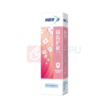 冷酸灵 固齿护敏牙膏 (沁心薄荷) 120g/支 48支/箱