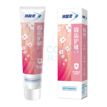 冷酸灵 固齿护敏牙膏 (沁心薄荷) 120g/支 48支/箱