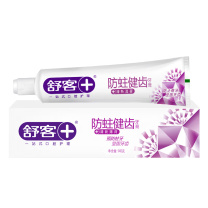 舒客 Saky 专效防蛀氟素牙膏 (清新薄荷) 140g*2