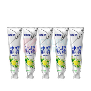 冷酸灵 冰柠酷爽竖式牙膏组合 LSL-0010 130g*5支