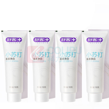 舒客 Saky 小苏打脱渍净白牙膏优享组合 160g*4
