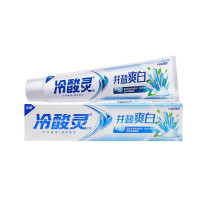 冷酸灵 牙膏井盐爽白抗敏感 冰爽薄荷 全新 220g