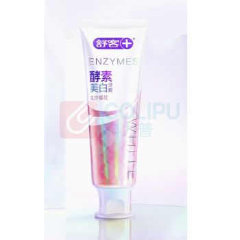 舒客 Saky 天然酵素牙膏 美白牙齿去黄去渍 120g 樱花味