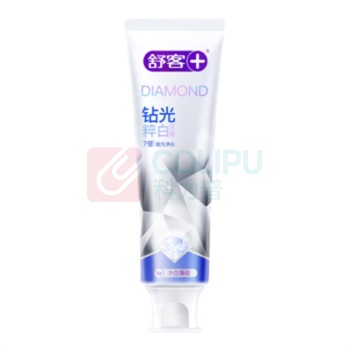 舒客 Saky 钻光粹白牙膏 净白薄荷香型 120克
