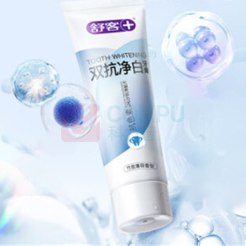 舒客 Saky 双抗净白牙膏 竹炭薄荷味 160克